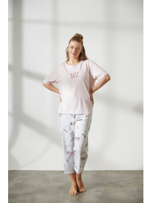 Купить Хлопковый комплект из футболки и капри HAYS 36143 в Украина в Lingerie.ua - Одяг для дому та відпочинку, Фото 7