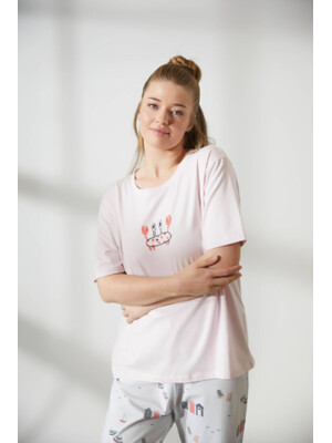 Купить Хлопковый комплект из футболки и капри HAYS 36143 в Украина в Lingerie.ua - Одяг для дому та відпочинку, Фото 5