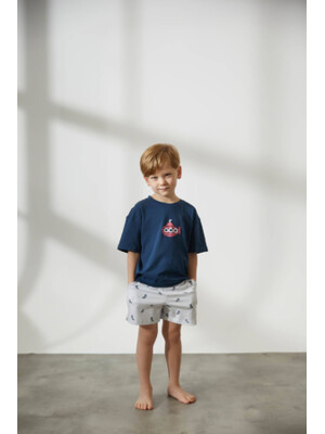 Купить Хлопковый детский комплект из футболки и шорт HAYS 36199 в Украина в Lingerie.ua - Одяг для дому та відпочинку, Фото 2