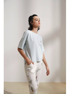 Купить Хлопковая женская пижама с брюками HAYS 36472 в Украина в Lingerie.ua - Одяг для дому та відпочинку, Фото 5