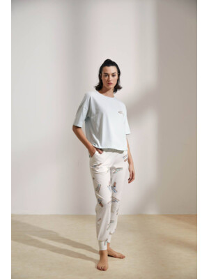 Купить Хлопковая женская пижама с брюками HAYS 36472 в Украина в Lingerie.ua - Одяг для дому та відпочинку, Фото 8