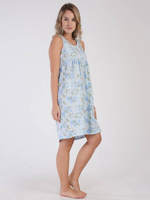 Купить Хлопковая ночная сорочка без рукавов VIENETTA 1616910855 в Украина в Lingerie.ua - Одяг для дому та відпочинку, Фото 6