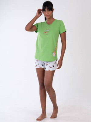 Купить Хлопковый комплект с шортами VIENETTA 3100050158 в Украина в Lingerie.ua - Одяг для дому та відпочинку, Фото 3