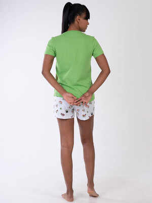 Купить Хлопковый комплект с шортами VIENETTA 3100050158 в Украина в Lingerie.ua - Одяг для дому та відпочинку, Фото 4