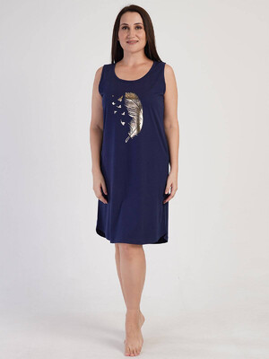 Купить Хлопковая туника без рукавов VIENETTA 3113360000 в Украина в Lingerie.ua - Одяг для дому та відпочинку, Фото 1