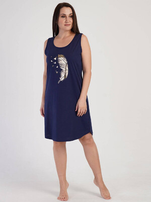 Купить Хлопковая туника без рукавов VIENETTA 3113360000 в Украина в Lingerie.ua - Одяг для дому та відпочинку, Фото 3