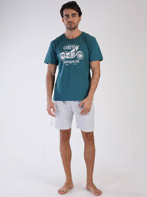 Купить Хлопковый комплект с шортами VIENETTA MAN 3101260000 в Украина в Lingerie.ua - Одяг для дому та відпочинку, Фото 1