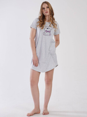 Купить Хлопковая туника с коротким рукавом VIENETTA 3101080000 в Украина