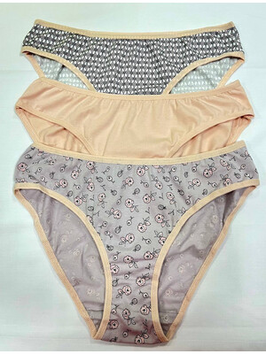 Купить Хлопковые женские трусики слипы комплект 3 в 1 SEVIM 2677 в Украина в Lingerie.ua - Одяг для дому та відпочинку, Фото 4