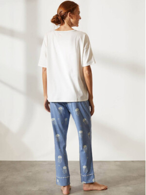 Купить Хлопковый комплект с коротким рукавом HAYS 36220 в Украина в Lingerie.ua - Одяг для дому та відпочинку, Фото 4