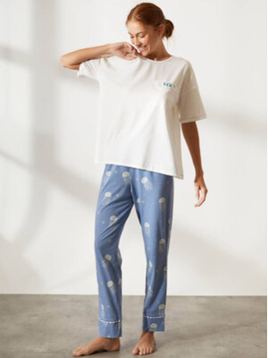 Купить Хлопковый комплект с коротким рукавом HAYS 36220 в Украина в Lingerie.ua - Одяг для дому та відпочинку, Фото 7