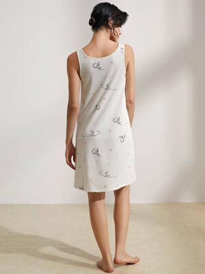 Купить Хлопковая туника на бретельках HAYS 36238 в Украина в Lingerie.ua - Одяг для дому та відпочинку, Фото 2