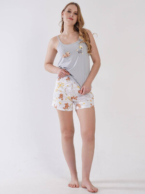 Купить Хлопковый комплект с шортами VIENETTA 3101158377 в Украина в Lingerie.ua - Одяг для дому та відпочинку, Фото 6