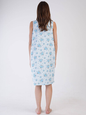 Купить Хлопковая ночная сорочка на широких бретельках VIENETTA 1613940647 в Украина в Lingerie.ua - Одяг для дому та відпочинку, Фото 7