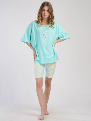 Купить Хлопковый комплект с треками VIENETTA 3110720781 в Украина в Lingerie.ua - Одяг для дому та відпочинку, Фото 6