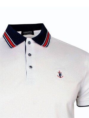 Купить Мужское поло  FORMENTI FSP-9006 мерсеризованный хлопок в Украина в Lingerie.ua - Одяг для дому та відпочинку, Фото 2