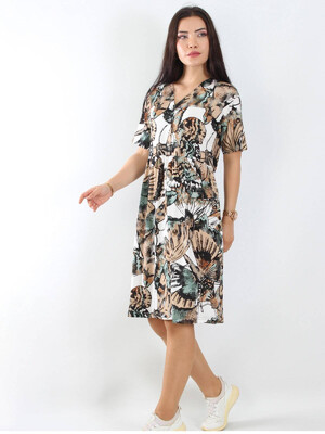 Купить Летнее платье с коротким рукавом JEN 04259  в Украина в Lingerie.ua - Одяг для дому та відпочинку, Фото 1