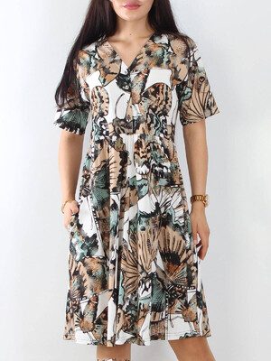 Купить Летнее платье с коротким рукавом JEN 04259  в Украина в Lingerie.ua - Одяг для дому та відпочинку, Фото 2