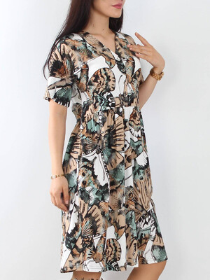 Купить Летнее платье с коротким рукавом JEN 04259  в Украина в Lingerie.ua - Одяг для дому та відпочинку, Фото 3