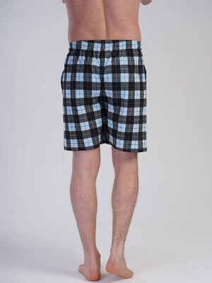 Купить Хлопковые мужские шорты в клетку VIENETTA MAN 3111400837 в Украина в Lingerie.ua - Одяг для дому та відпочинку, Фото 3