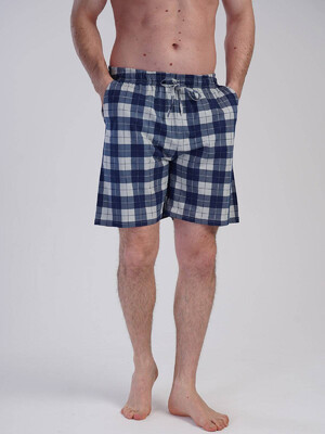 Купить Хлопковые мужские шорты в клетку VIENETTA MAN 3111400837 в Украина в Lingerie.ua - Одяг для дому та відпочинку, Фото 5