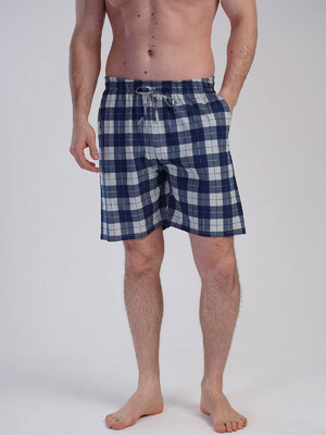 Купить Хлопковые мужские шорты в клетку VIENETTA MAN 3111400837 в Украина в Lingerie.ua - Одяг для дому та відпочинку, Фото 6