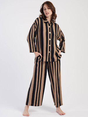 Купить Штапельний костюм із широкими брюками VIENETTA 3114482923 в Украина