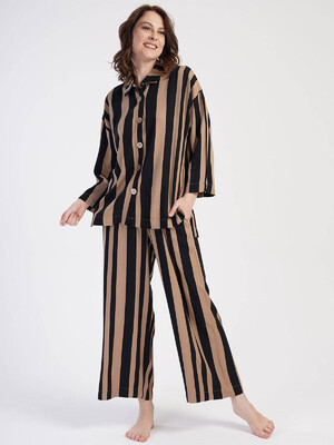 Купить Штапельний костюм із широкими брюками VIENETTA 3114482923 в Украина в Lingerie.ua - Одяг для дому та відпочинку, Фото 12