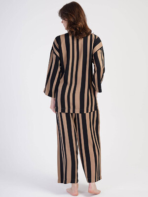 Купить Штапельний костюм із широкими брюками VIENETTA 3114482923 в Украина в Lingerie.ua - Одяг для дому та відпочинку, Фото 7