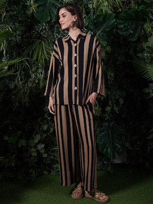 Купить Штапельний костюм із широкими брюками VIENETTA 3114482923 в Украина в Lingerie.ua - Одяг для дому та відпочинку, Фото 17