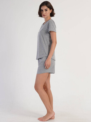 Купить Хлопковый комплект с шортами VIENETTA 3120420000 в Украина в Lingerie.ua - Одяг для дому та відпочинку, Фото 2