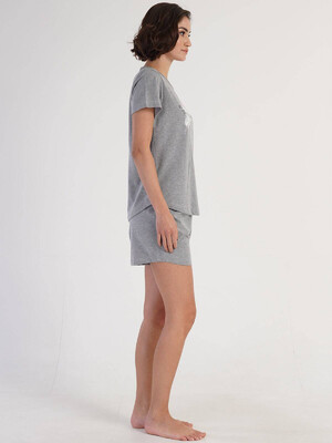 Купить Хлопковый комплект с шортами VIENETTA 3120420000 в Украина в Lingerie.ua - Одяг для дому та відпочинку, Фото 3