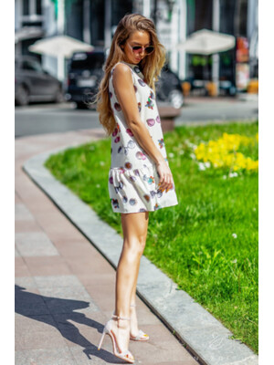 Купить Шелковое летнее короткое платье LINGERIE 170023 в Украина в Lingerie.ua - Одяг для дому та відпочинку, Фото 5