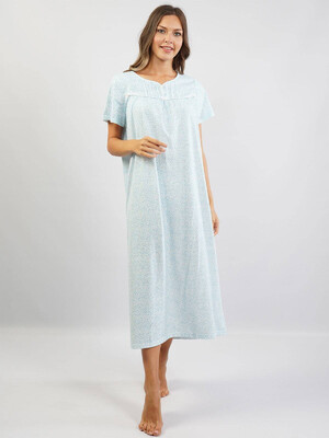 Купить Хлопковая ночная сорочка длинная VIENETTA 1609650000 в Украина в Lingerie.ua - Одяг для дому та відпочинку, Фото 2