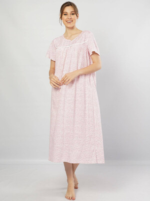 Купить Хлопковая ночная сорочка длинная VIENETTA 1609650000 в Украина в Lingerie.ua - Одяг для дому та відпочинку, Фото 6