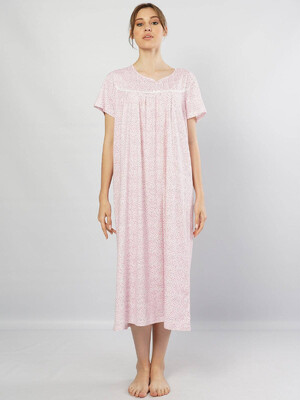 Купить Хлопковая ночная сорочка длинная VIENETTA 1609650000 в Украина в Lingerie.ua - Одяг для дому та відпочинку, Фото 7