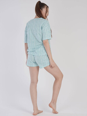 Купить Хлопковый комплект с шортами VIENETTA 2111880839 в Украина в Lingerie.ua - Одяг для дому та відпочинку, Фото 5