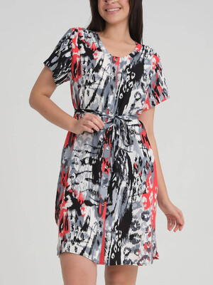 Купить Летний халат на пуговицах с коротким рукавом JEN 03137  в Украина в Lingerie.ua - Одяг для дому та відпочинку, Фото 3