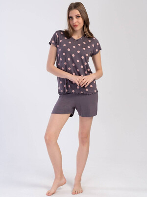 Купить Летний комплект из футболки и шорт VIENETTA 4030490323 в Украина в Lingerie.ua - Одяг для дому та відпочинку, Видео