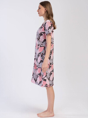 Купить Хлопковый халат на молнии VIENETTA 4020144027 в Украина в Lingerie.ua - Одяг для дому та відпочинку, Фото 4