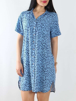 Купить Женский летний халат на пуговицах JEN 03126 в Украина в Lingerie.ua - Одяг для дому та відпочинку, Фото 2