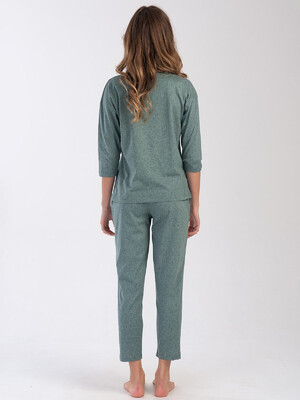 Купить Хлопковый домашний костюм VIENETTA 4051830276 в Украина в Lingerie.ua - Одяг для дому та відпочинку, Фото 4