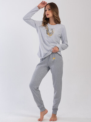 Купить Байковий комплект із довгим рукавом VIENETTA 4030250000 в Украина в Lingerie.ua - Одяг для дому та відпочинку, Фото 3