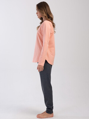 Купить Байковий комплект із довгим рукавом VIENETTA 4030250000 в Украина в Lingerie.ua - Одяг для дому та відпочинку, Фото 4