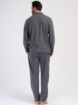 Купить Классическая мужская пижама на пуговицах VIENETTA MAN 4020360000 в Украина в Lingerie.ua - Одяг для дому та відпочинку, Фото 5