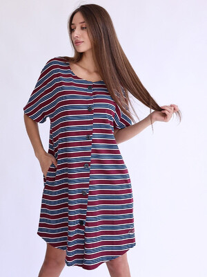 Купить Бавовняний халат на ґудзиках LINGERIE 170664 в Украина в Lingerie.ua - Одяг для дому та відпочинку, Фото 3