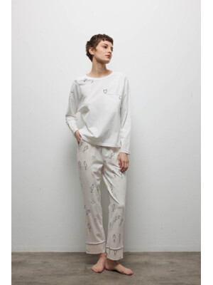 Купить Хлопковый домашний комплект с брюками HAYS 40255 в Украина в Lingerie.ua - Одяг для дому та відпочинку, Фото 6