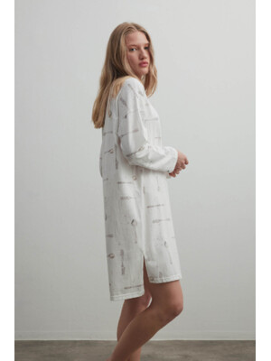 Купить Хлопковая туника с длинным рукавом HAYS 40319 в Украина в Lingerie.ua - Одяг для дому та відпочинку, Фото 5