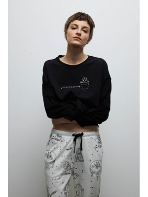 Купить Бавовняний домашній комплект зі штанами HAYS 40234 в Украина в Lingerie.ua - Одяг для дому та відпочинку, Фото 2