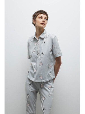 Купить Хлопковая пижама с коротким рукавом HAYS 40227 в Украина в Lingerie.ua - Одяг для дому та відпочинку, Фото 2